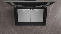 Siemens LC91KLT60 iQ700 Wandesse 90 cm Klarglas schwarz bedruckt