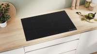 Preview: BOSCH PIE821HC1E Serie 6 Induktionskochfeld 80 cm Schwarz, flächenbündig (integriert)