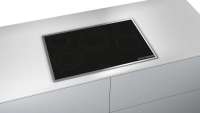 Preview: BOSCH PKH845BB1D Serie 4, Elektro-Kochfeld, 80 cm, Schwarz, Mit Rahmen aufliegend