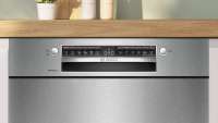 BOSCH SMU6ZCS17E Serie 6 Unterbau-Geschirrspüler 60 cm Gebürsteter Stahl
