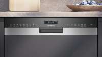 Siemens SN55ES12CE iQ500 Teilintegrierter Geschirrspüler 60 cm Gebürsteter Stahl
