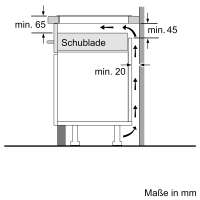 NEFF T58FD20X0 N 70 Induktionskochfeld 80 cm Rahmenlos aufliegend