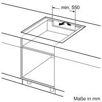NEFF T58FD20X0 N 70 Induktionskochfeld 80 cm Rahmenlos aufliegend