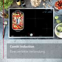 NEFF T58SHS1L0 N 70 Induktionskochfeld 80 cm Schwarz, Mit Rahmen aufliegend