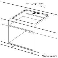 NEFF T59TS61N0 N 90 Induktionskochfeld 90 cm Schwarz, Mit Rahmen aufliegend