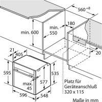Neff B15CR22N1, N 70, Einbau-Backofen, 60 x 60 cm, Edelstahl BCR1522N