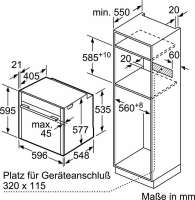 Neff B15CR22N1, N 70, Einbau-Backofen, 60 x 60 cm, Edelstahl BCR1522N