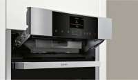 Neff B15FS22N0 N90 A+ Einbau-Dampfbackofen, 60cm breit, 12 Beheizungsarten, EasyClean, Edelstahl BFS1522N