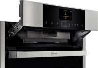 Neff BFS4524N A+ Ein­bau-Dampf­back­ofen, Sen­sor-Tas­ten, edelstahl, selbst­rei­ni­gend B45FS24N0 , EEK: A+