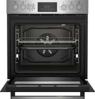 Preview: Beko BBUM12328X Einbauherdset Glaskeramik-Kochfeld 8 Heizarten SteamShine-Reinigungsfunktion Edelstahl