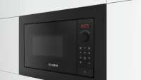 BOSCH BFL623MB4 SERIE 2 EINBAU-MIKROWELLE 38 CM 20L 800W SCHWARZ