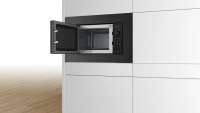 BOSCH BFL623MB4 SERIE 2 EINBAU-MIKROWELLE 38 CM 20L 800W SCHWARZ