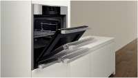 Neff Backofen BFS4522N Fullsteam Dampfbackofen EasyClean Slide und Hide B45FS22N0