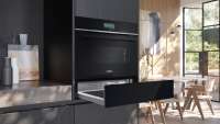 Siemens BI710C1B1 iQ700 Wärmeschublade 60 x 14 cm Schwarz, Edelstahl