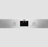 AEG BPB335060M 6000 SurroundCook®, Einbaubackofen, Pyrolytische Selbstreinigung, Edelstahl mit Antifingerprint
