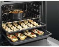 AEG BPB335060M 6000 SurroundCook®, Einbaubackofen, Pyrolytische Selbstreinigung, Edelstahl mit Antifingerprint
