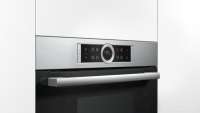 Bosch CDG634AS0 Serie 8 Dampfgarer, 60cm breit, 38l, AutoPilot 20, Dampfgaren, Edelstahl