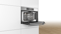 Bosch CDG634AS0 Serie 8 Dampfgarer, 60cm breit, 38l, AutoPilot 20, Dampfgaren, Edelstahl
