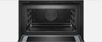 BOSCH CMG7761B1 Serie 8 Einbau-Kompaktbackofen mit Mikrowellenfunktion 60 x 45 cm Schwarz