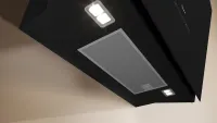 NEFF D88IAN2S0 N 90 Wandesse 80 cm Klarglas schwarz bedruckt, Schwarz