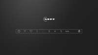 NEFF D98IPT2S0 N 90 Wandesse 90 cm Klarglas schwarz bedruckt
