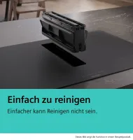 Siemens ED877HQ26E iQ500, Kochfeld mit Dunstabzug (Induktion), 80 cm, Mit Rahmen aufliegend