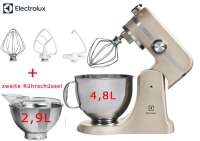 Electrolux EKM4620 Küchenmaschine 1000 Watt Planetar Rührwerk 10 Geschwindigkeiten LED