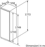 BOSCH GIN81VEE0 Serie 4 Einbau-Gefrierschrank