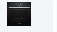 Bosch HBG676EB6 Serie | 8 Einbau-Backofen60 cm Schwarz