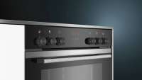SIEMENS HE213ABR0 Einbauherd EEK: A schwarz, Edelstahl