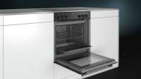 SIEMENS HE213ABR0 Einbauherd EEK: A schwarz, Edelstahl
