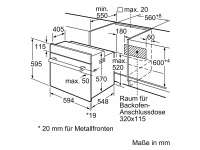 Bosch HND211FH61 Set Herd ( NKN645GA2E + HEF113BS1+ Backblech HEZ431002)