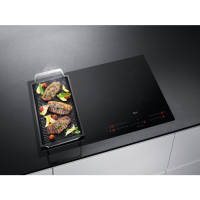 AEG IKE85441IB 6000 BRIDGE, AUTARKES INDUKTIONSKOCHFELD, HOB²HOOD, 80 CM