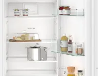 Preview: Siemens KI82LNSE0 iQ100 Einbau-Kühlschrank mit Gefrierfach 177.2 x 54.1 cm Schleppscharnier