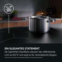 AEG KIB6845IS Flex, SaphirMatt®, Induktionskochfeld, Hob²Hood, 80 cm