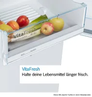 BOSCH KIS86HDD0 Serie 6, Einbau-Kühl-Gefrier-Kombination mit Gefrierbereich unten, 177.2 x 55.8 cm, Flachscharnier mit Softeinzug