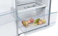 BOSCH KSV36VXEP Serie 4 Freistehender Kühlschrank 186 x 60 cm Edelstahl schwarz