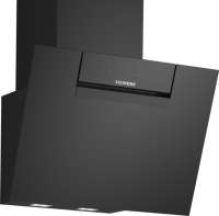Siemens LC67KFN60 iQ300, Wandesse, 60 cm, Klarglas schwarz bedruckt, Schwarz
