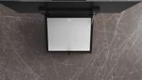Siemens LC87KFN60 iQ300 Wandesse 80 cm Klarglas schwarz bedruckt