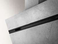 Preview: Elica STRIPE URBAN ZINC/A/90 Wandhaube Zinkoptik PRF0147739