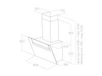 ELICA PRF0166929 SHEEN-S BL/A/90 DUNSTABZUGSHAUBE 90CM