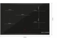 BOSCH PVW890HC1E Serie 6, Induktionskochfeld, 80 cm, Mit Rahmen aufliegend