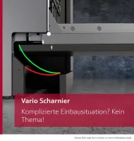 NEFF S297EB802E N 70 Geschirrspüler vollintegrierbar 60 cm XXL, VarioScharnier für besondere Einbausituationen