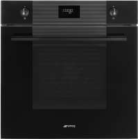 SMEG SFP6101TVNO Einbaubackofen Pyrolyse, 60 cm, Schwarzglasfront