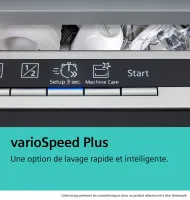 Preview: Siemens SR61HX17KE  i Q100 Vollintegrierter 45 cm Geschirrspüler