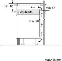 Neff TBD5820N FlexInduktion Kochfeld 80cm mit Edelstahlrahmen T58BD20N0