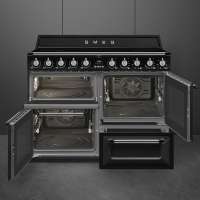 Smeg TR4110IBL2 Standherd mit Induktion 110 cm im Victoria Design