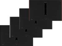 NEFF V58YHQ4C0 N 70 Induktionskochfeld mit Dunstabzug 80 cm Flex Design