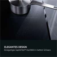 Preview: AEG XCD6847AS Autarkes Kochfeld mit integriertem Dunstabzug, SaphirMatt®, Muldenlüfter, Umluft, 83cm