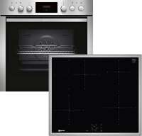 Neff XE4I Herd-Set Edelstahl Induktions-Kochfeld 60 cm Edelstahl (E1CCD2AN1 + M46BR60N0)